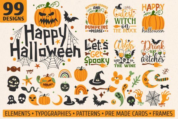 Download Halloween Graphics Bundle SVG, PNG, EPS - Eps Collection