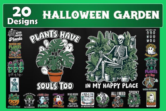 Download Halloween Garden SVG Bundle - Premium Bundle