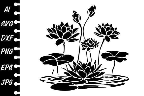Download Stencil Lotus - Lotus Collection