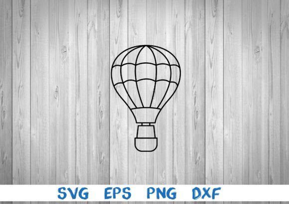Download Hot Air Balloon Outline - Hot air balloon Collection