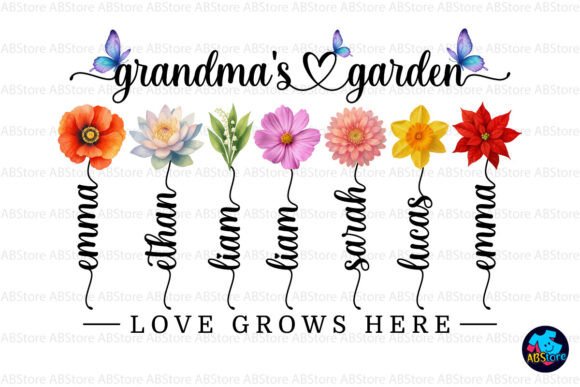 Download Custom Grandma's Garden Svg Bundle - Garden svg Collection