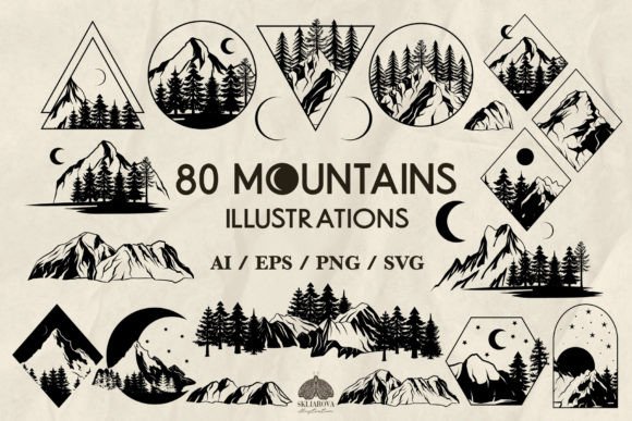Download Mountains Svg Png Eps - Eps Collection